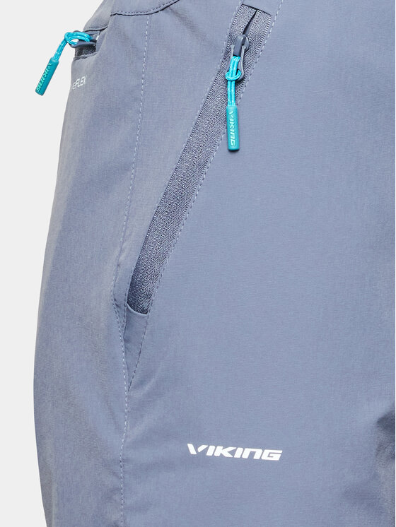 Viking Viking Szorty sportowe Expander Shorts Lady 800/24/2409 Szary Regular Fit