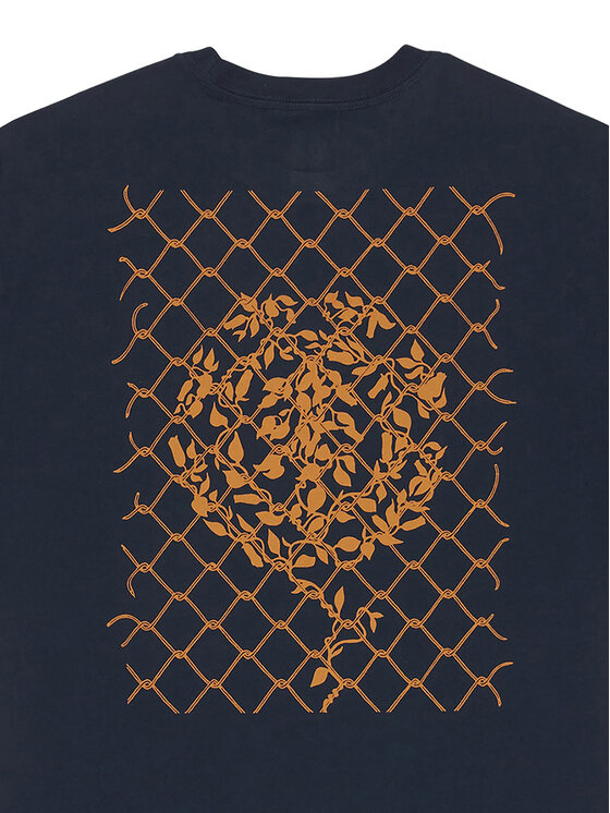 Element Element T-shirt Anyways ELYZT00568 Tamnoplava Relaxed Fit