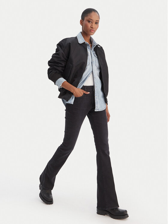 G-Star Raw G-Star Raw Jeansy D21290-A634 Černá Flare Fit