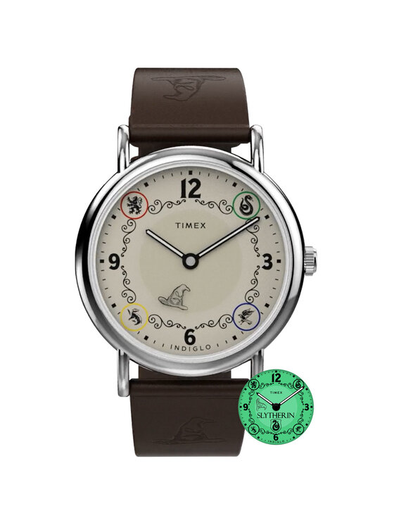 Timex Timex Hodinky TW2Y76400 Hnědá