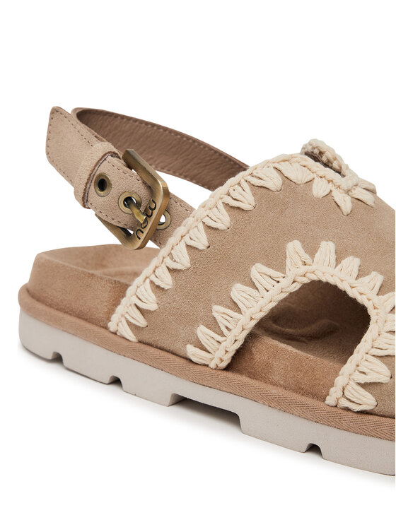 Mou Mou Sandale Low bio sandal MU.SW631006A Ružičasta