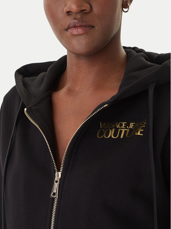 Versace Jeans Couture Versace Jeans Couture Džemperis 80HAIT00 CF01T Juoda Regular Fit