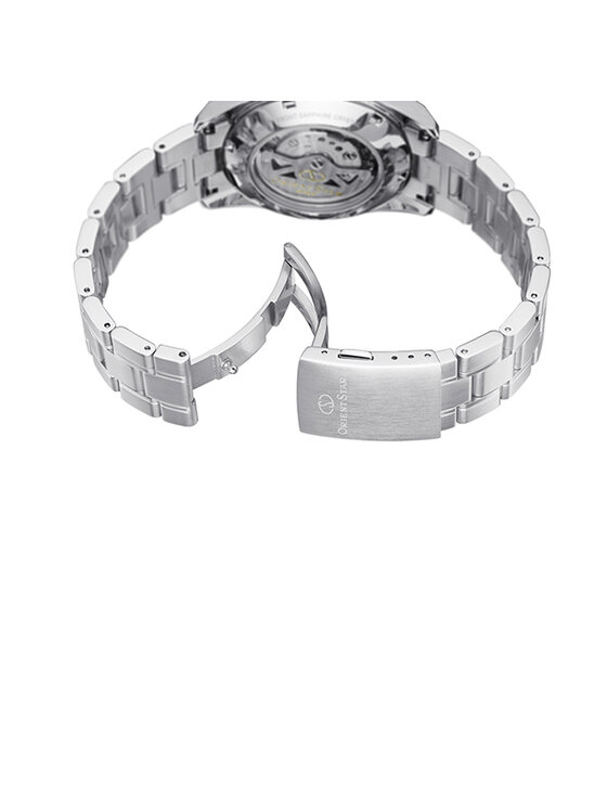 Orient Star Orient Star Zegarek RE-AU0006S00B Srebrny