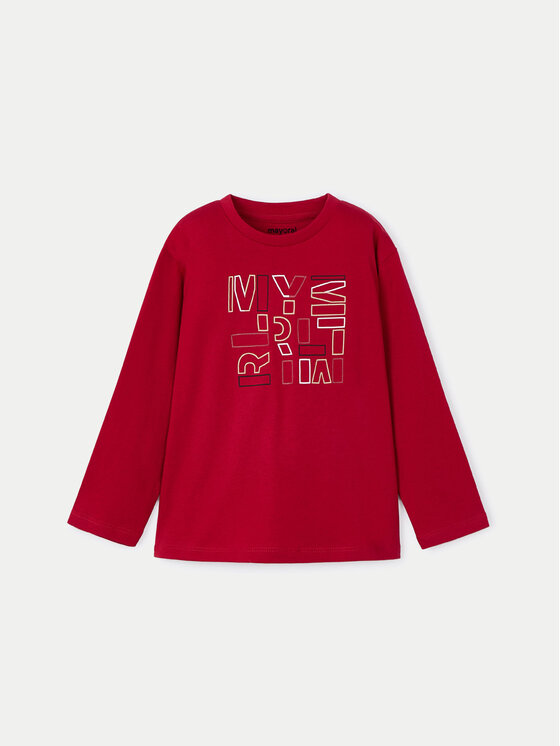 Mayoral Bluză 173 Roșu Regular Fit