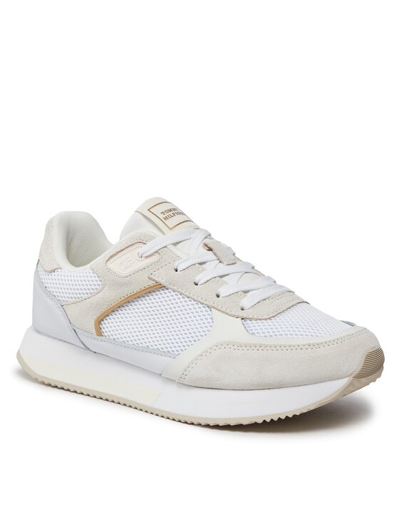 Tommy Hilfiger Tommy Hilfiger Tenisice Essential Elevated Runner FW0FW07700 Bijela