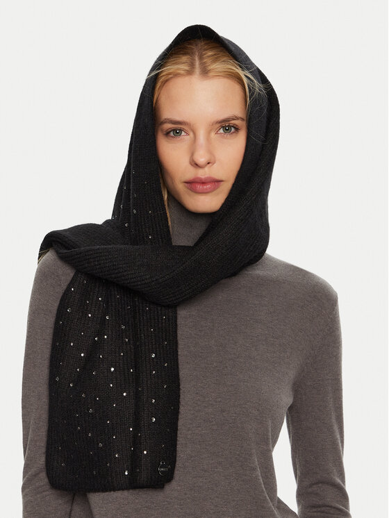 Guess Guess Зимен шал AW5214 POL03 Черен