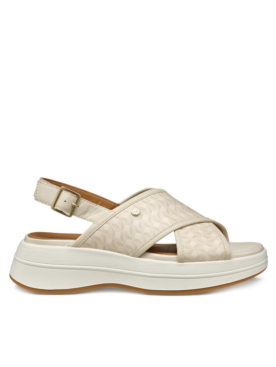 Geox Sandali D Spherica Ecub-3 S D550VB 00485 C1122 Beige, taglia : 41