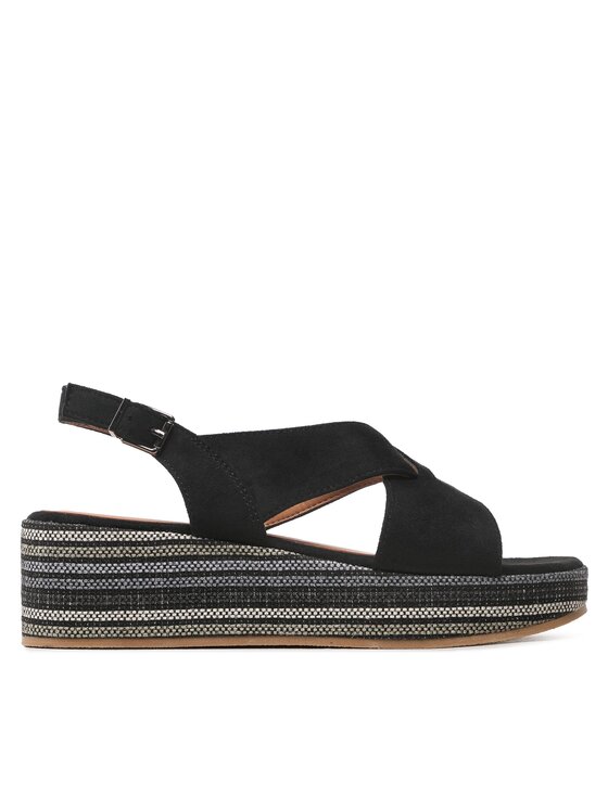 Clara Barson Clara Barson Sandalen MELITTA WS22127-02 Schwarz