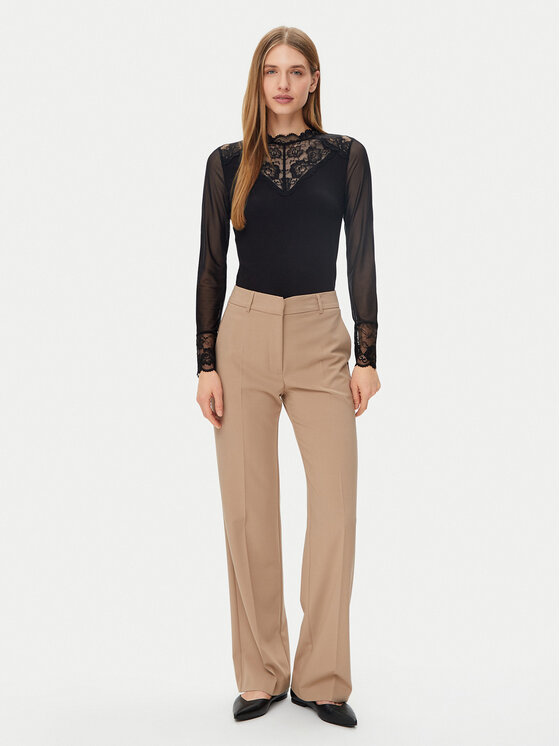 Morgan Morgan Majica 251-TIAMO Crna Slim Fit
