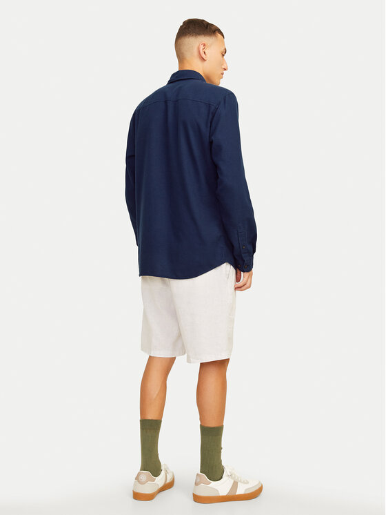 Jack&Jones Jack&Jones Ing Joshua 12258429 Sötétkék Slim Fit