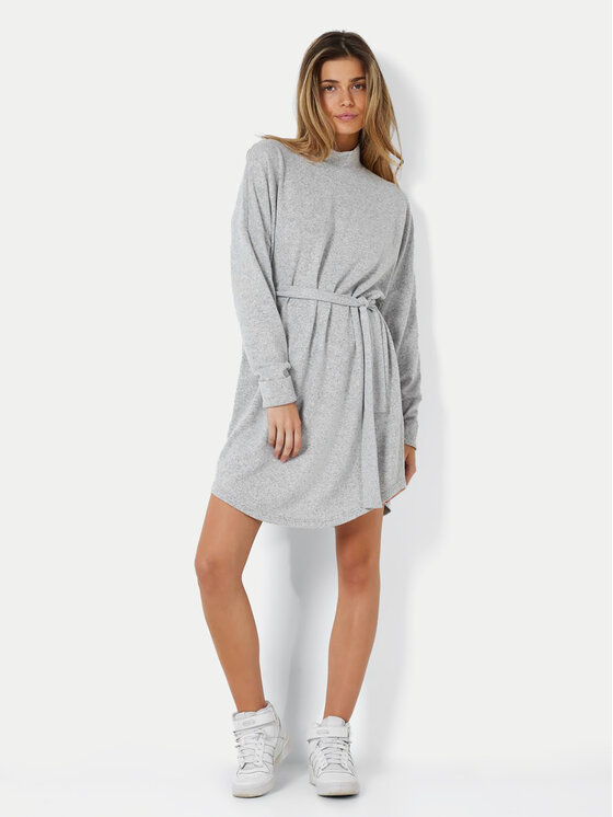 Noisy May Noisy May Φόρεμα υφασμάτινο City 27013883 Γκρι Regular Fit