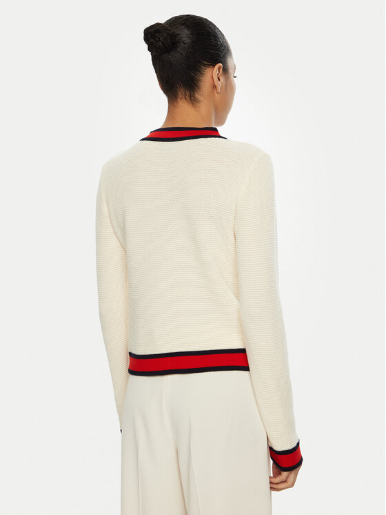 Luisa Spagnoli Luisa Spagnoli Cardigan Mangora 58591 Bej Regular Fit