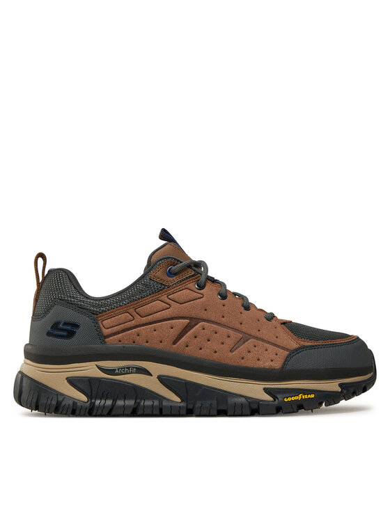 Skechers Tenisice Arch Fit Road Walker 237488/BRMT Smeđa