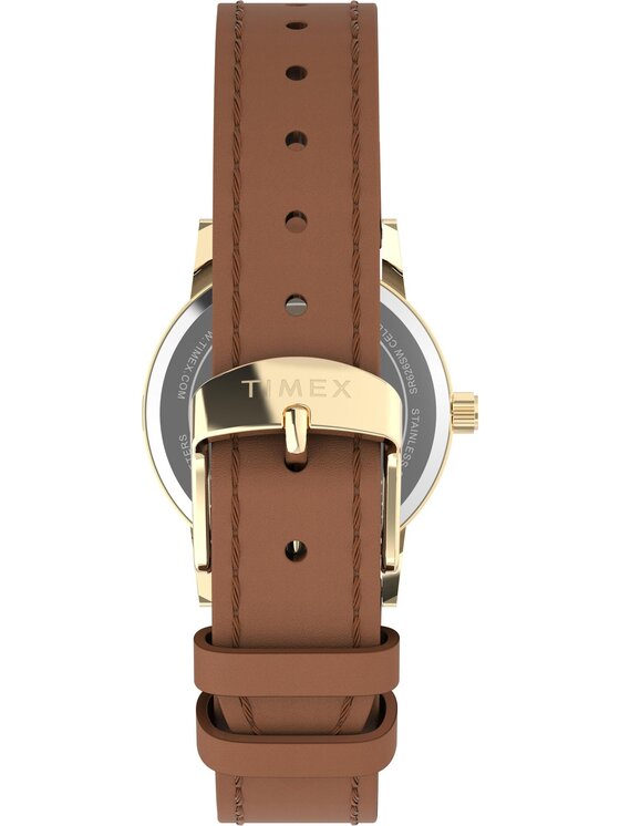 Timex Timex Zegarek TW2Y72700 Brązowy