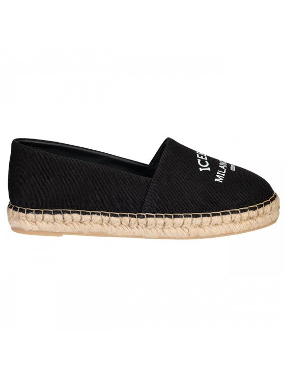 Iceberg Iceberg Espadrilky ID2142 Černá