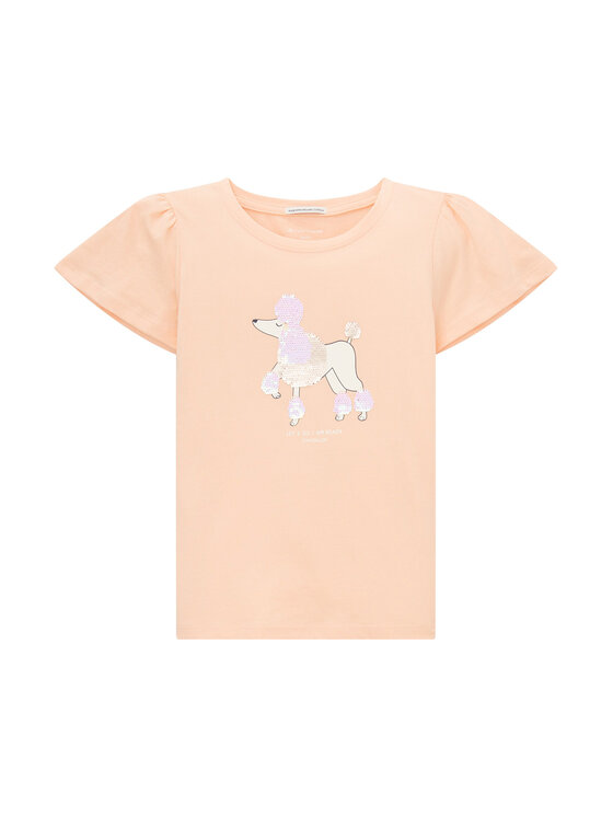 Tom Tailor Tom Tailor T-shirt 1035170 Narančasta Regular Fit