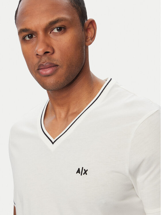 Armani Exchange Armani Exchange Póló XM002512 AF10358 U0009 Fehér Regular Fit