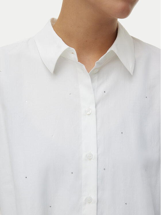 Vero Moda Vero Moda Koszula Fanni 10337791 Biały Oversize