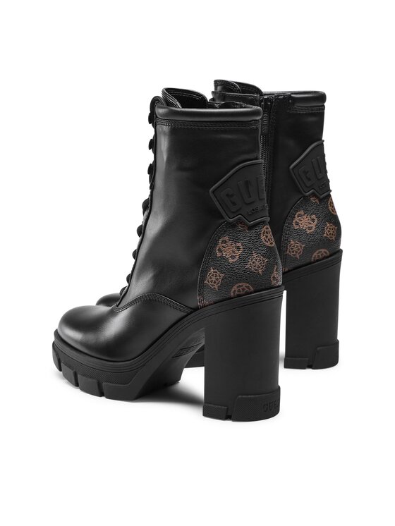 Guess Guess Čizme Xennia FL7XEN FAL10 Crna