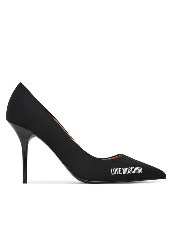 LOVE MOSCHINO Pantofi cu toc subțire JA10299G0OIM0000 Negru