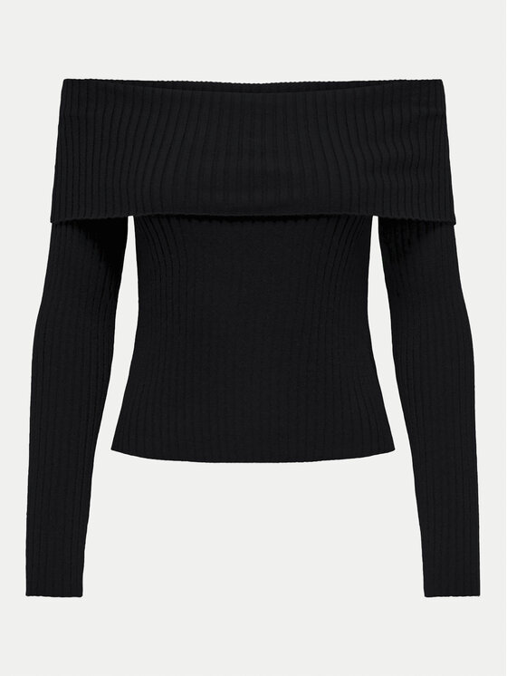 JDY JDY Blúz Liva 15336133 Fekete Slim Fit