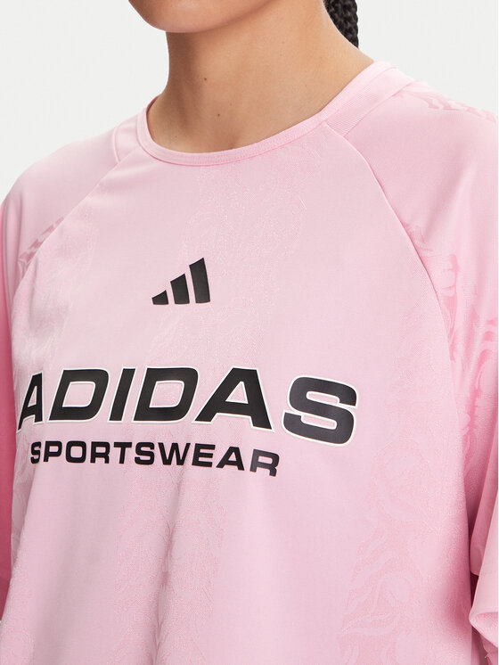 adidas adidas T-shirt Tiro x Common Goal Jacquard JL9213 Ružičasta Loose Fit