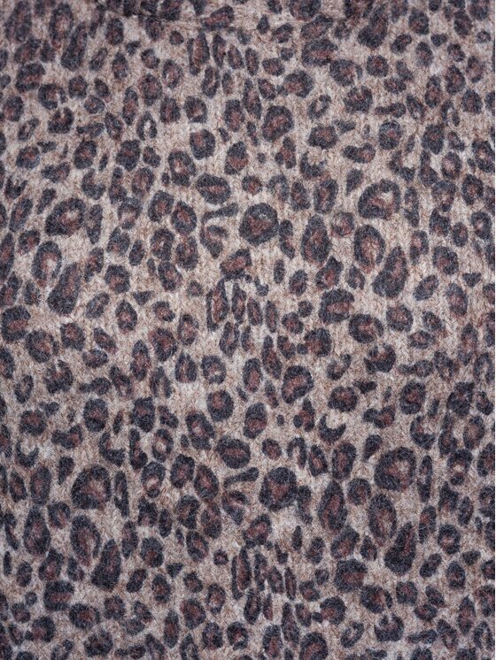 Ombre Ombre Sweter OW-SW-E0067 Beżowy Relaxed Fit
