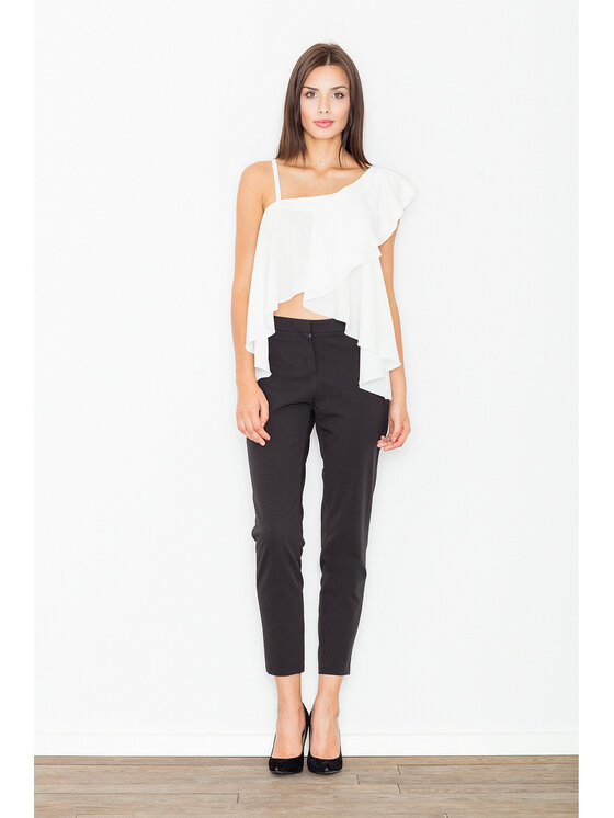 FIGL FIGLFIGL Blusa M479 Écru Regular Fit