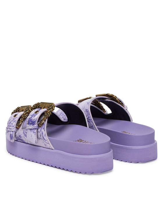 Versace Jeans Couture Versace Jeans Couture Klapki 80VA3SM1 ZS366 338 Fioletowy