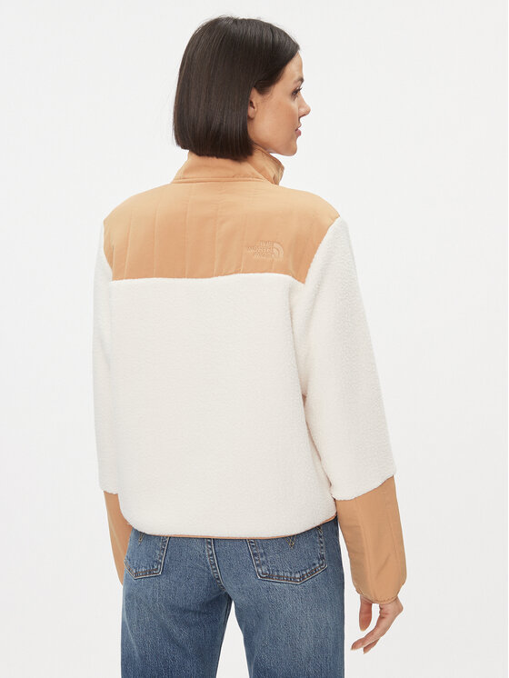 The North Face The North Face Fleecejacke Cragmont NF0A84IB Écru Regular Fit