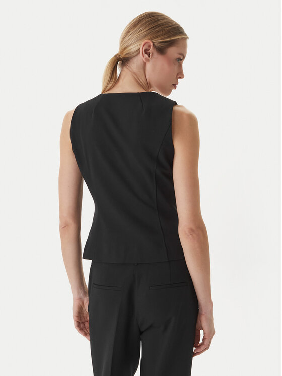Guess Guess Kamizelka W6GH49 W1895 Czarny Slim Fit