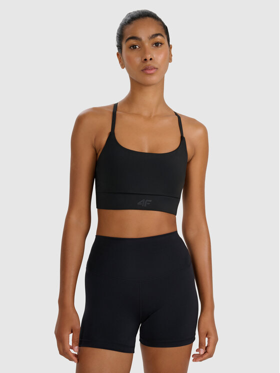 4F 4F Biustonosz sportowy MULTI ACTIVE Czarny