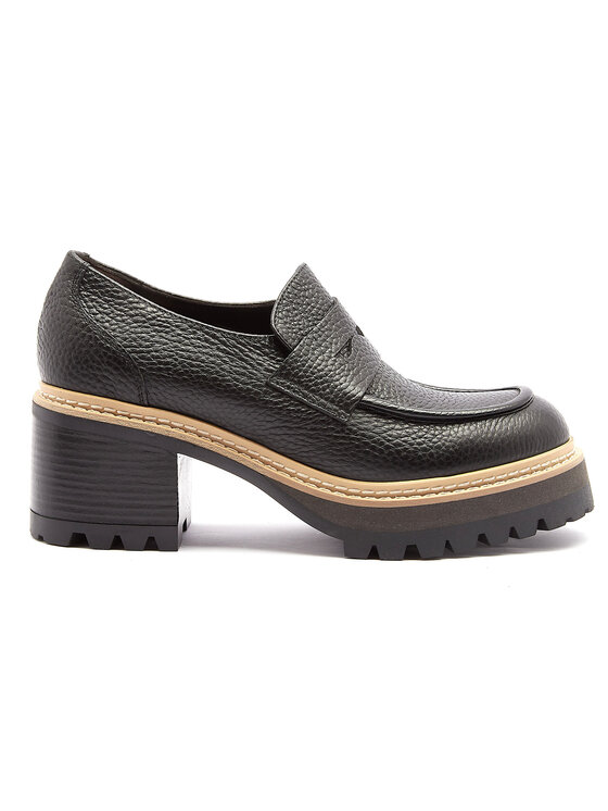 Mokasyny APIA, Rozmiar 38.5, Czarne, Octavia Nero