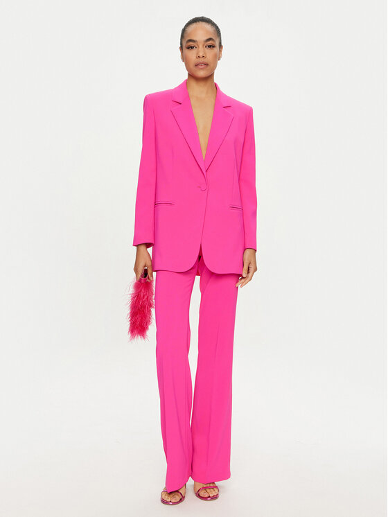 PINKO PINKO Hlače Hulka 100054 7624 Ružičasta Regular Fit