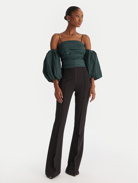 PINKO PINKO Bluse Pallottoliere 105552 Y3LE Grün Regular Fit