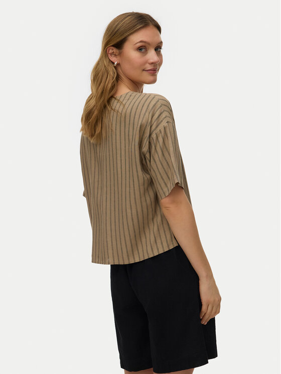 Vero Moda Vero Moda Ing Rosie 10346914 Világosbarna Loose Fit