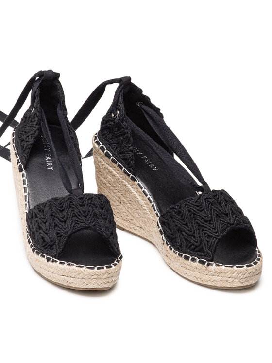 Jenny Fairy Jenny Fairy Espadryle WS270901-19 Czarny