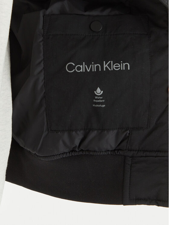 Calvin Klein Jeans Calvin Klein Jeans Kurtka bomber Essential LV047F505G Czarny Regular Fit