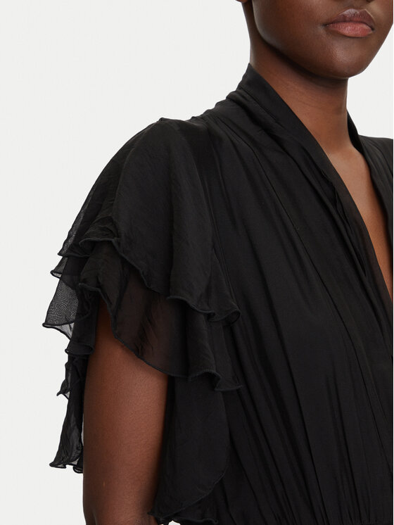 Dixie Dixie Ljetna haljina A207W017A Crna Regular Fit