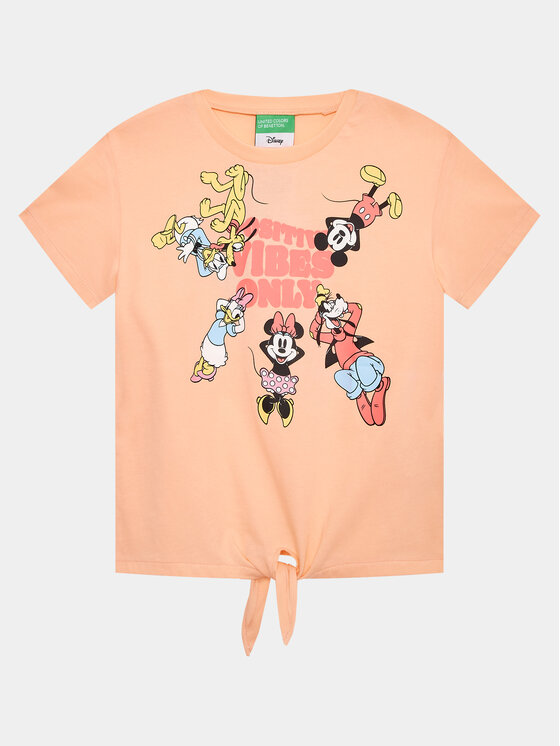 United Colors Of Benetton United Colors Of Benetton T-shirt 3096G10B1 Ružičasta Regular Fit