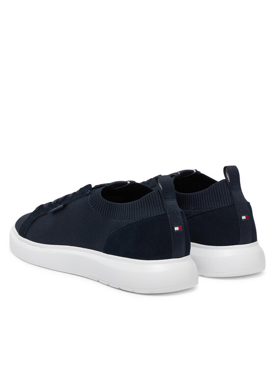 Tommy Hilfiger Tommy Hilfiger Tenisice Light Cupsole Knit Seasonal FM0FM05403 Tamnoplava