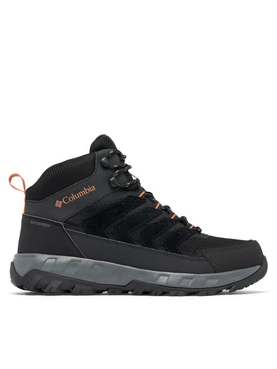 Columbia Columbia Trekking Strata Trail™ Mid WP Boot 2076861 Crna