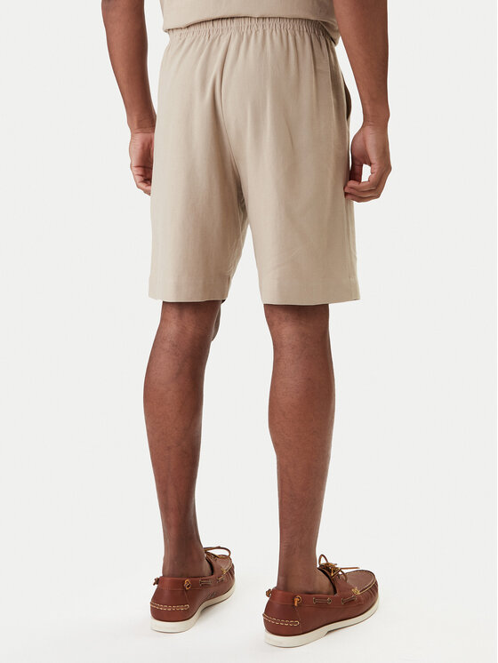 Emporio Armani Emporio Armani Шорти от плат EM000681 AF20590 U6213 Бежов Regular Fit