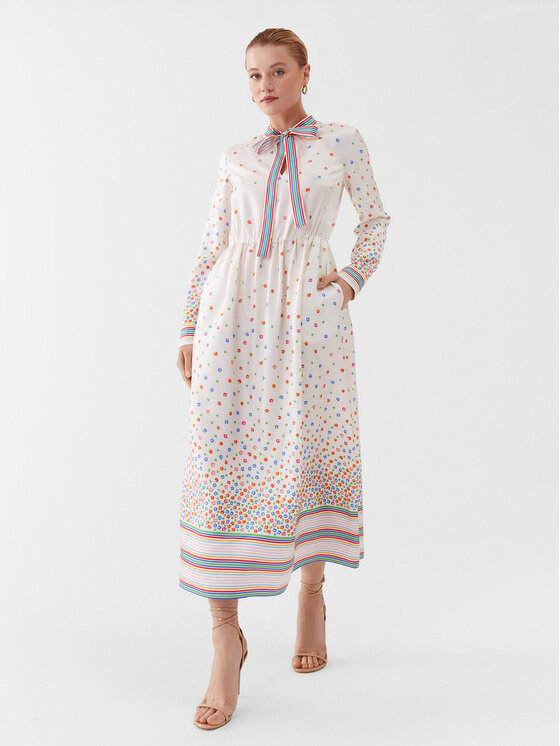 Red Valentino Red Valentino Ежедневна рокля 2R3VAGR0 Цветен Regular Fit