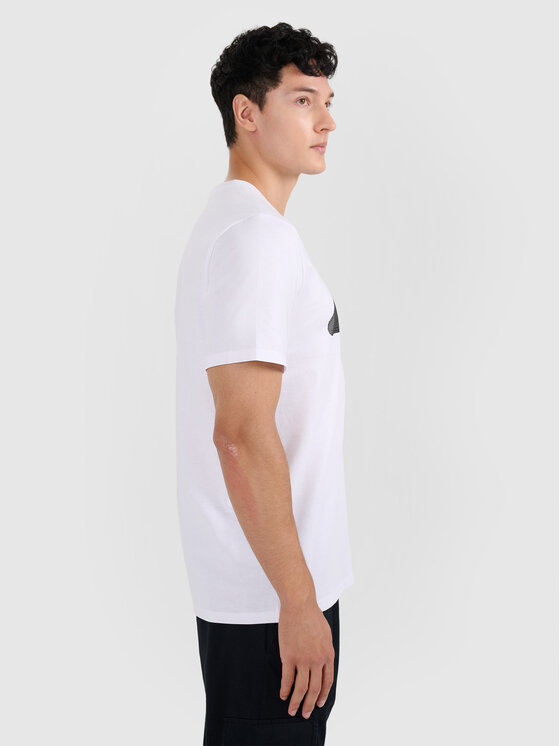 4F 4F T-Shirt NOS Biały Regular Fit