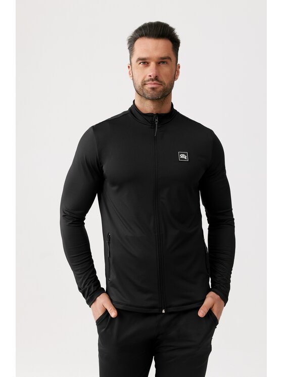 ROUGH RADICAL ROUGH RADICAL Bluza MAXIM ZIP Czarny Regular Fit