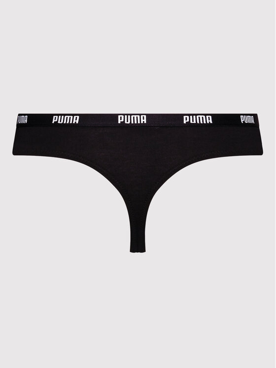 Puma Puma Σετ 3 τεμάχια στρίνγκ 907590 Μαύρο