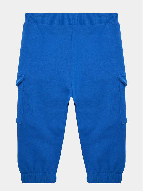 United Colors Of Benetton United Colors Of Benetton Teplákové nohavice 3J68GF034 Modrá Regular Fit