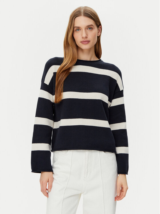 Marc O'Polo Marc O'Polo Sweater 502 6059 60047 Sötétkék Regular Fit