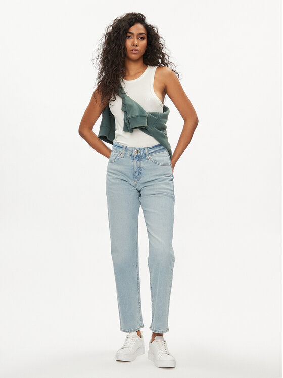 Lee Lee Top 112350212 Écru Slim Fit